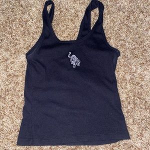 Black Hollister Tiger Tank Top
